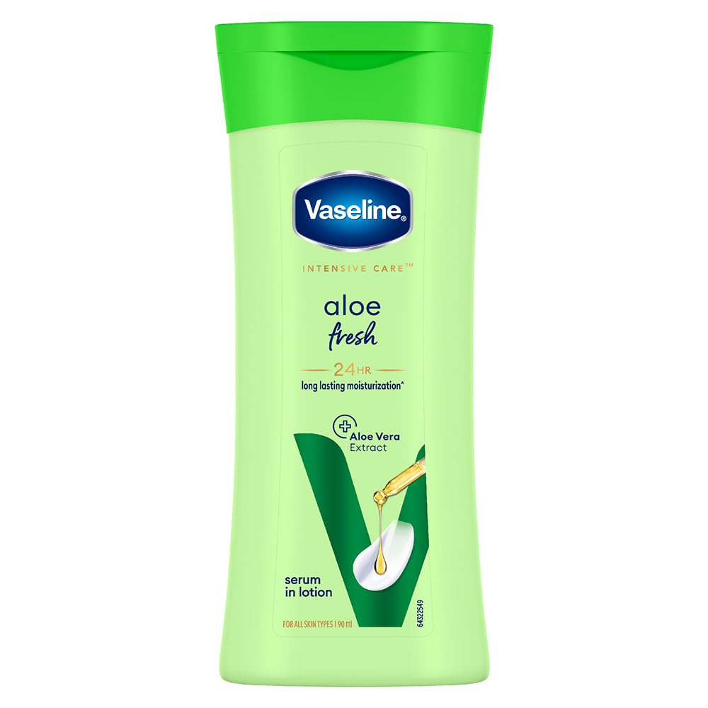 VASELINE INTENSIVE CARE ALOE FRESH BODY LOTION 90ML