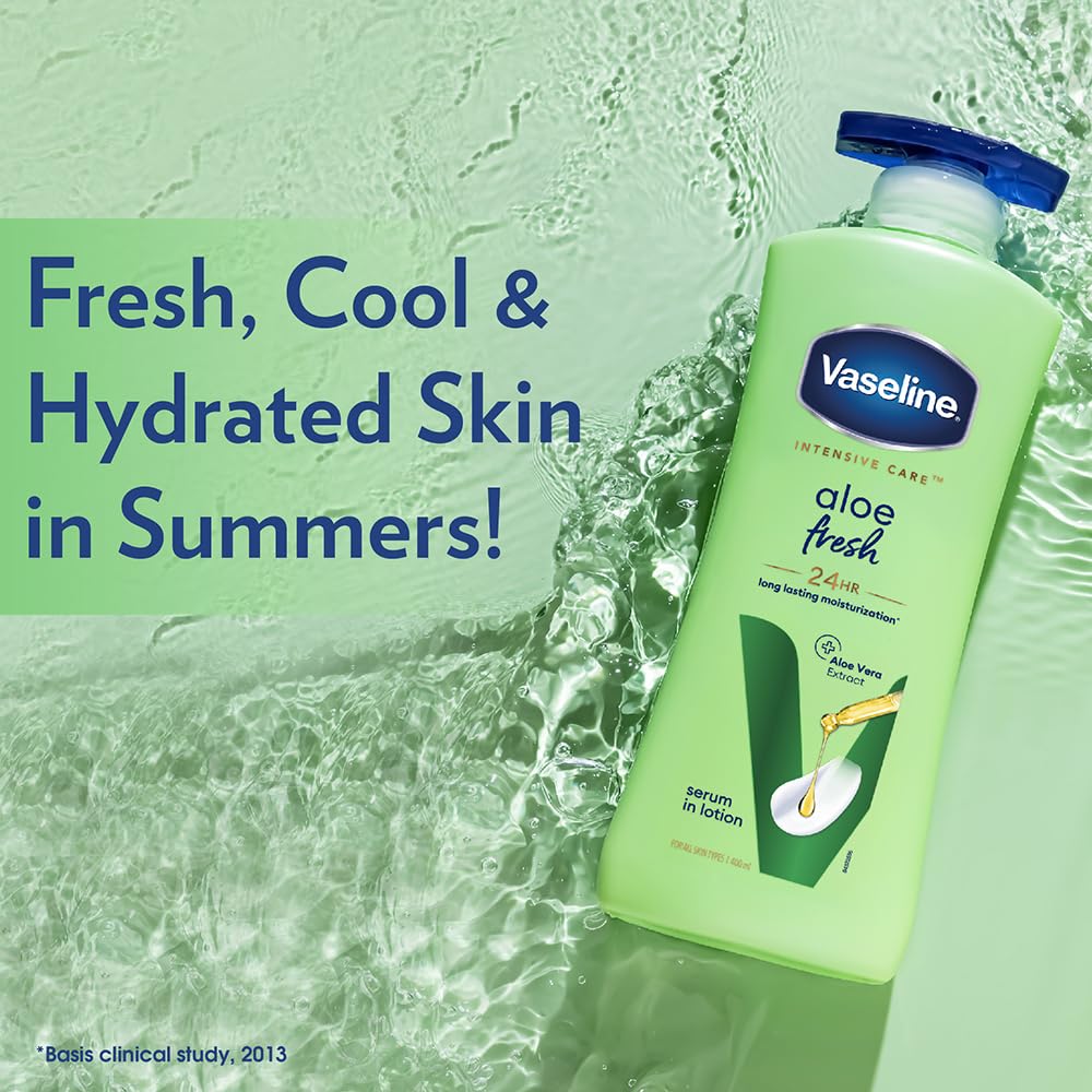 VASELINE INTENSIVE CARE ALOE FRESH BODY LOTION 90ML