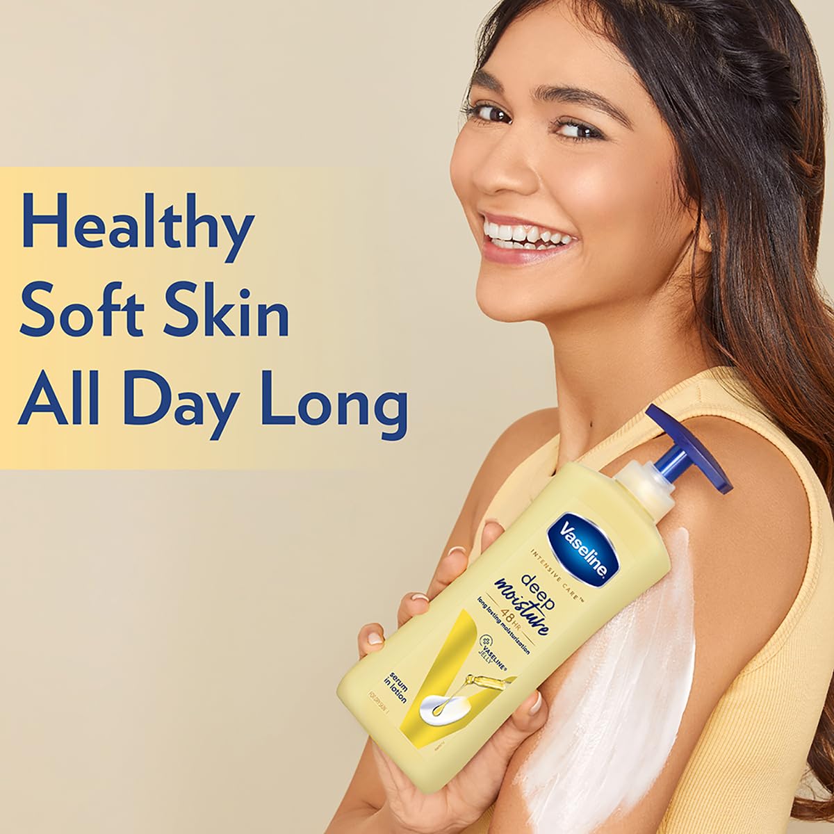 VASELINE INTENSIVE CARE DEEP MOISTURE NOURISHING BODY LOTION 400 ML
