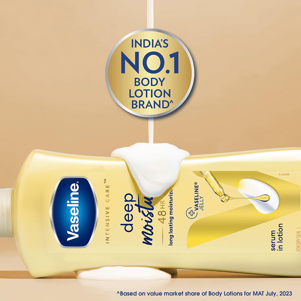 VASELINE INTENSIVE CARE DEEP MOISTURE NOURISHING BODY LOTION 400 ML