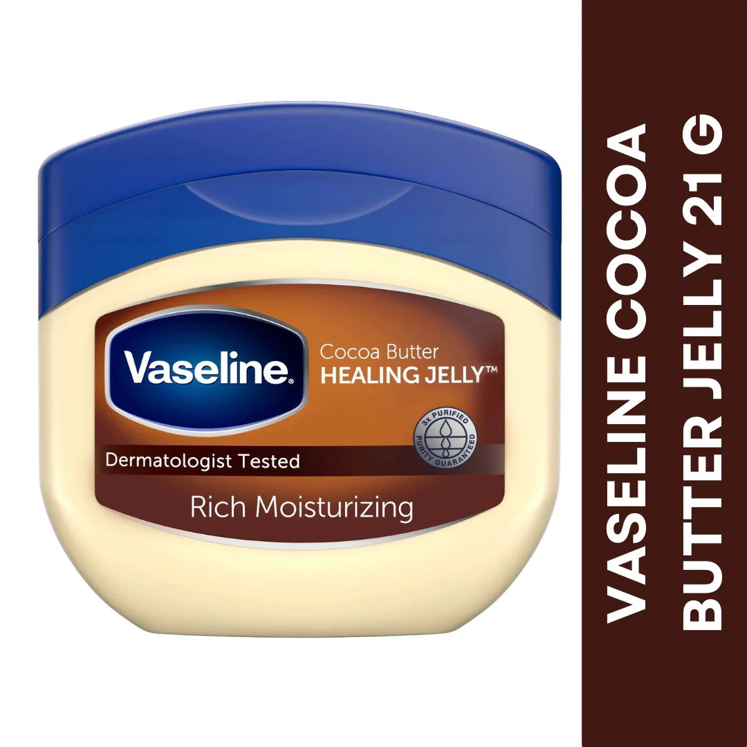 VASELINE PETROLEUM COCOA JELLY 21GM