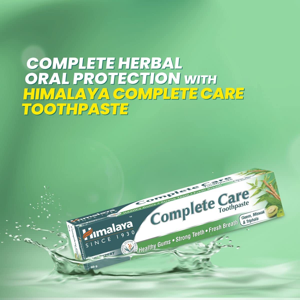 HIMALAYA COMPLETE CARE PLAQUE REMOVAL TOOTHPASTE - 150GM