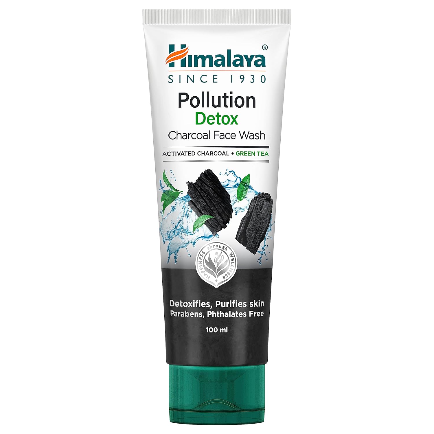 HIMALAYA POLLUTION DETOX CHARCOAL FACE WASH | 100ML