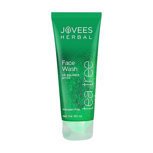 JOVEES HERBAL TEA TREE OIL CONTROL FACE WASH FOR OILY & SENSITIVE SKIN-120ML