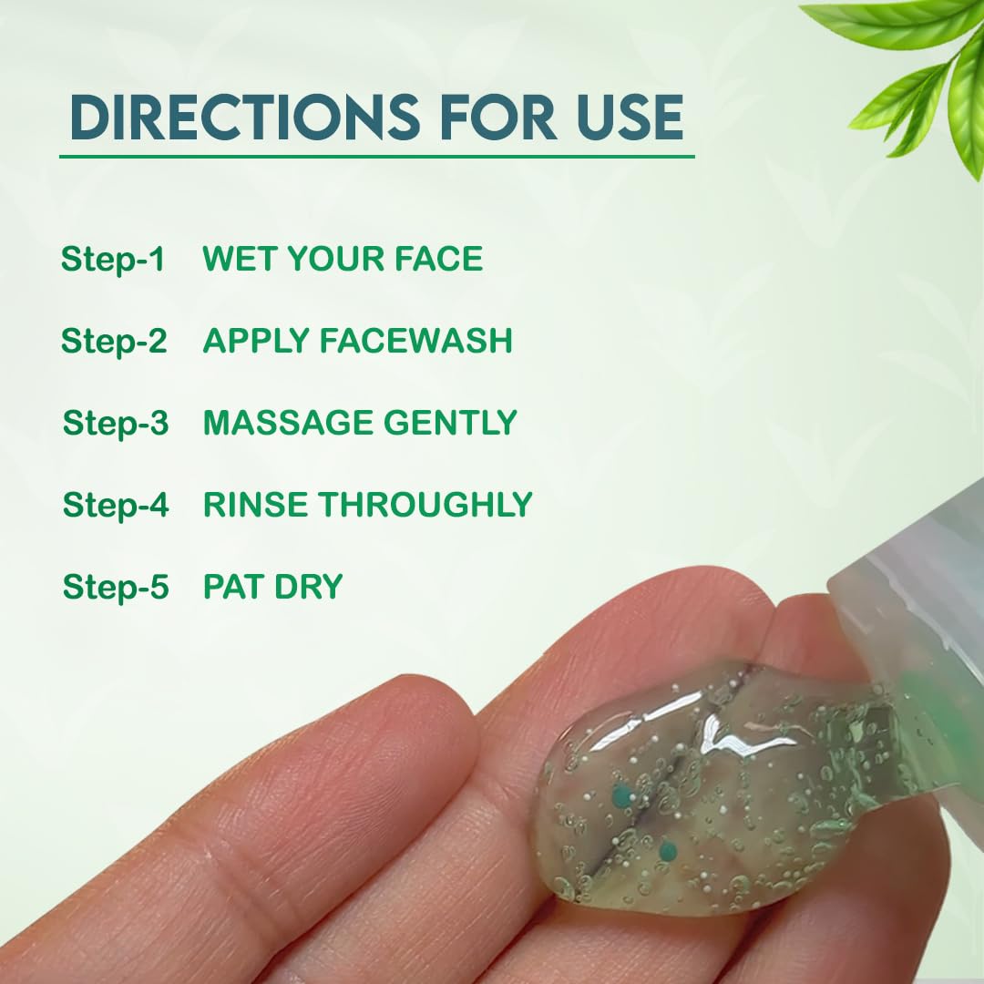 JOVEES HERBAL TEA TREE OIL CONTROL FACE WASH FOR OILY & SENSITIVE SKIN-120ML