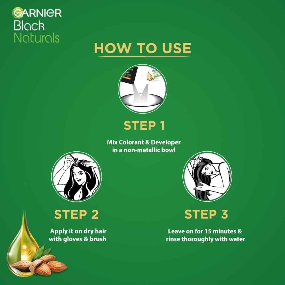 GARNIER BLACK  NATURAL SHADE 2 ORIGINAL 40ML