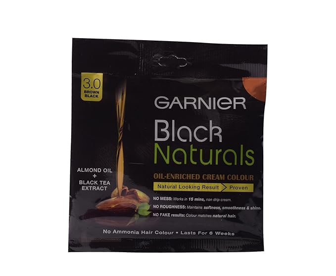 GARNIER BLACK NATURAL SHADE 3 BROWN 40ML