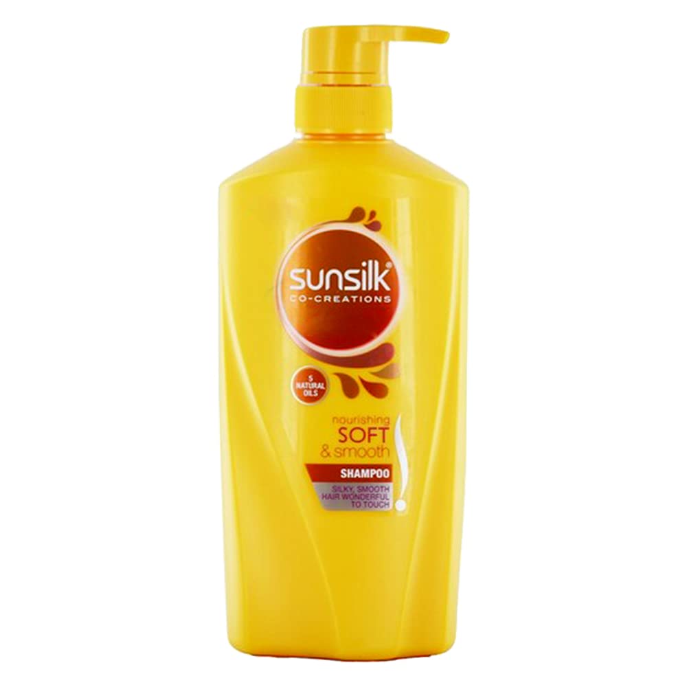 SUNSILK NOURISHING SOFT & SMOOTH SHAMPOO WITH EGG PROTEIN, ALMOND OIL & VITAMIN C 650ML