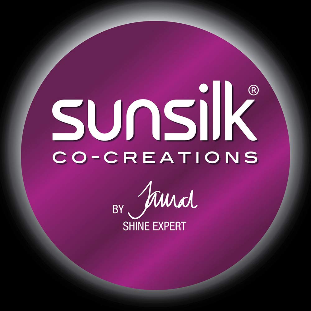 SUNSILK STUNNING BLACK SHINE SHAMPOO, WITH AMLA PEARL EXTRACT, MAKES HAIR LOOKING FULLER, 180 ML