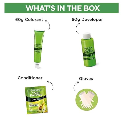 GARNIER COLOUR NATURAL 4 BROWN 130ML