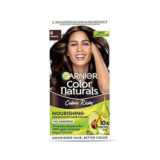 GARNIER COLOUR NATURAL 4 BROWN 130ML