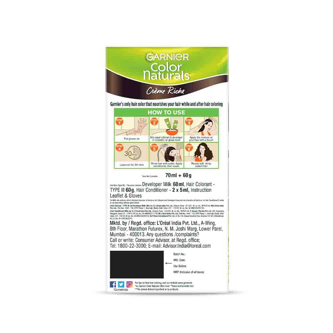 GARNIER COLOUR NATURAL 4 BROWN 130ML
