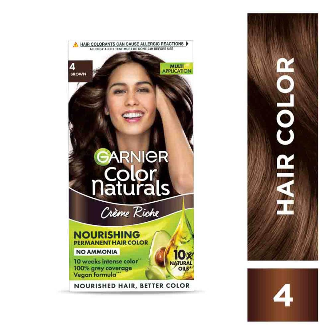 GARNIER COLOUR NATURAL 4 BROWN 130ML