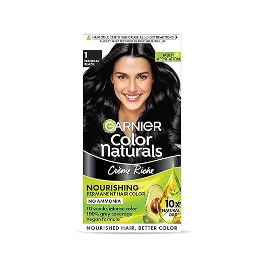 GARNIER COLOUR NATURAL SHADE1 NATURAL BLACK 130ML
