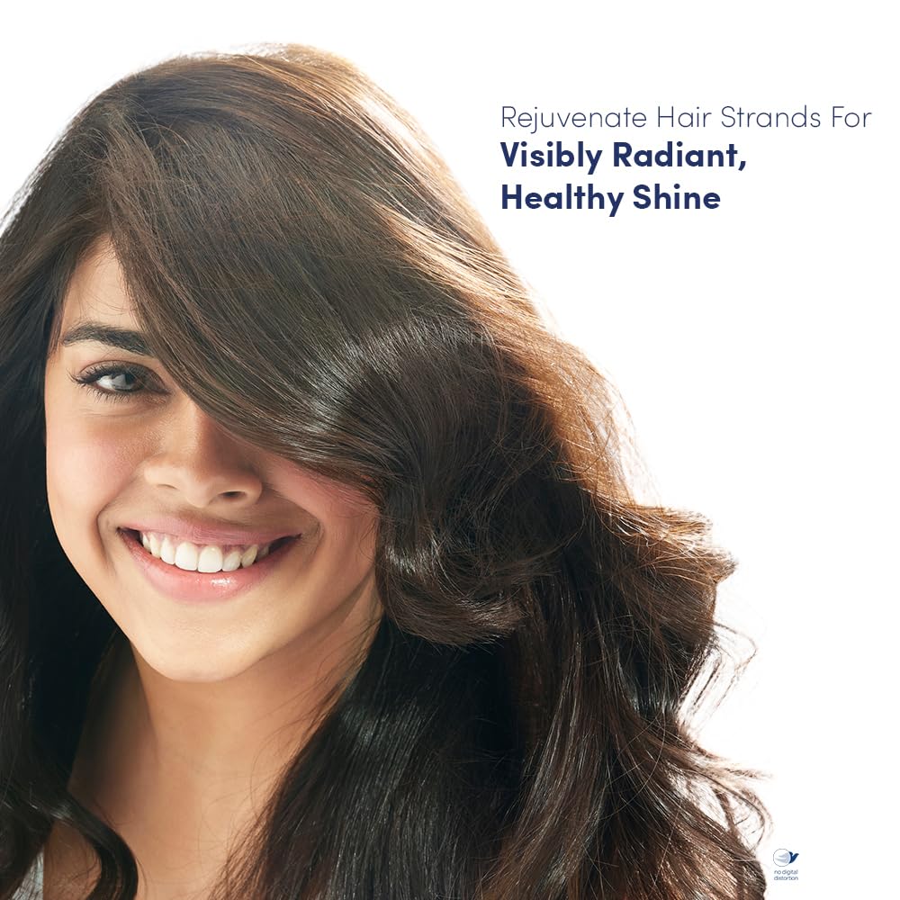 DOVE DAILY SHINE SHAMPOO - FOR DULL AND FRIZZY HAIR, MAKES HAIR SOFT, SHINY AND SMOOTH, 180 ML