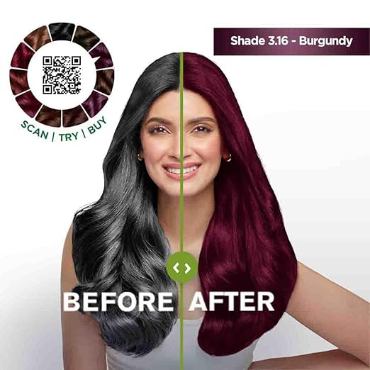 GARNIER COLOUR NATURAL SHADE 3.16 BURGUNDY 130ML