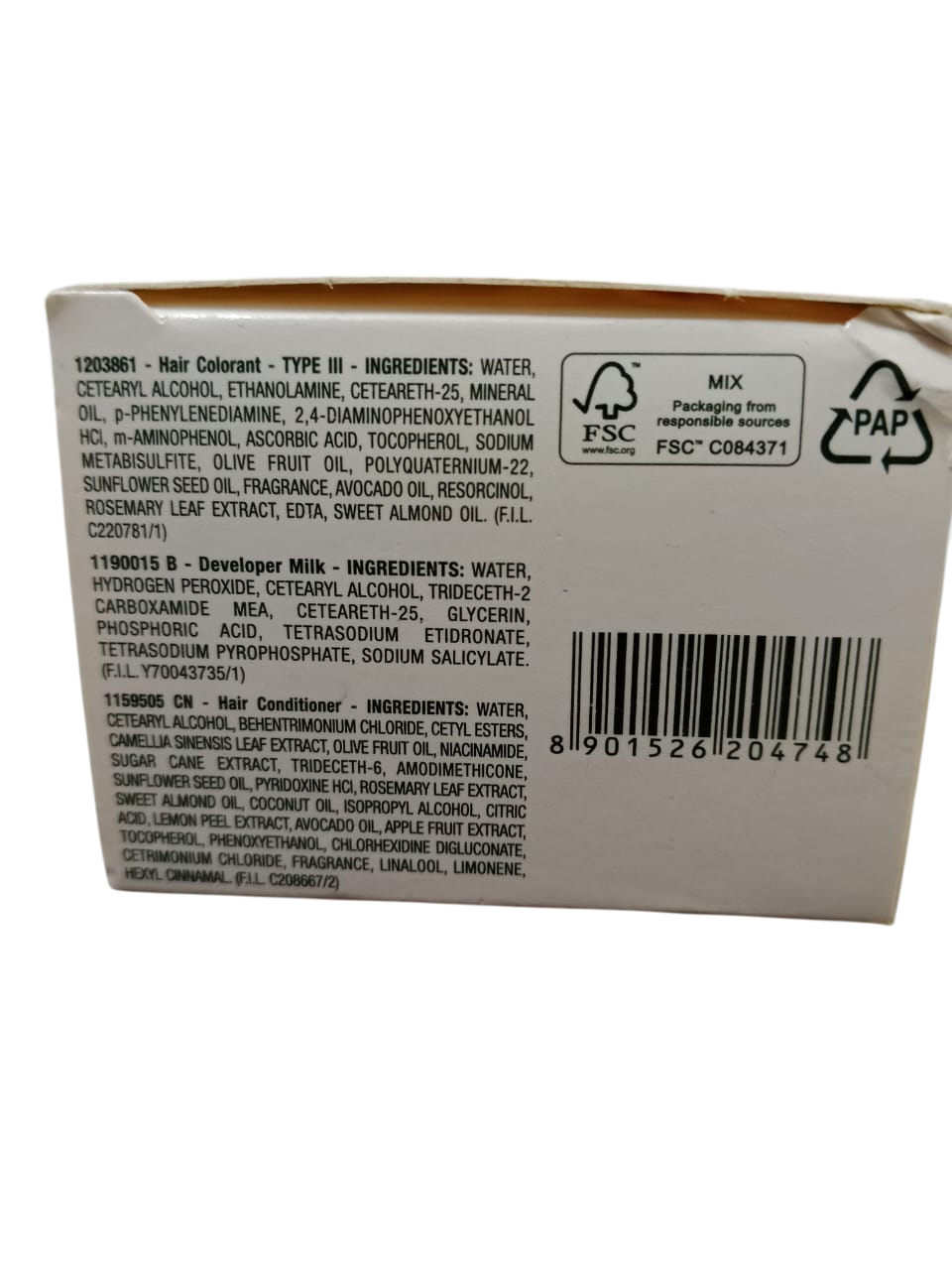 GARNIER COLOUR NATURAL SHADE 3 DARK BROWN 40ML