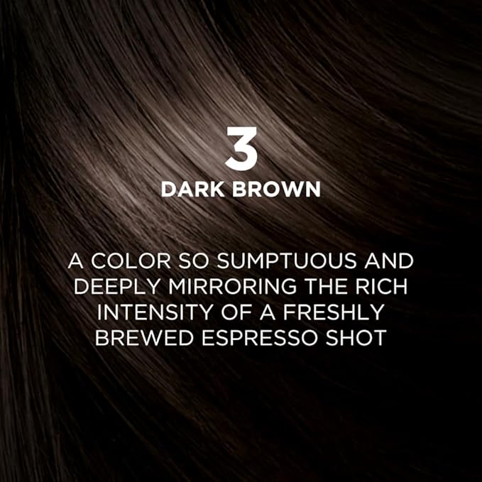LOREAL HAIR COLOR  EXCELL 3 DARKEST BROWN 172ML