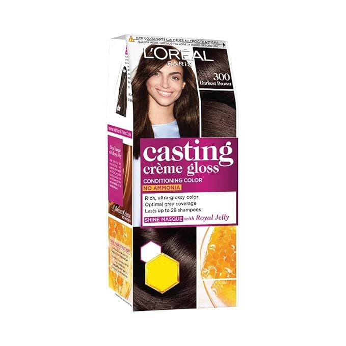 LOREAL CASTING SMALL 300 DARK BROWN 21G+24ML