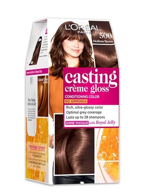 LOREAL CASTING CREAM 500 MEDIUM BROWN 87.5G+72ML