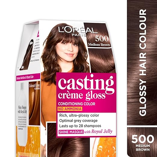 LOREAL CASTING CREAM 500 MEDIUM BROWN 87.5G+72ML