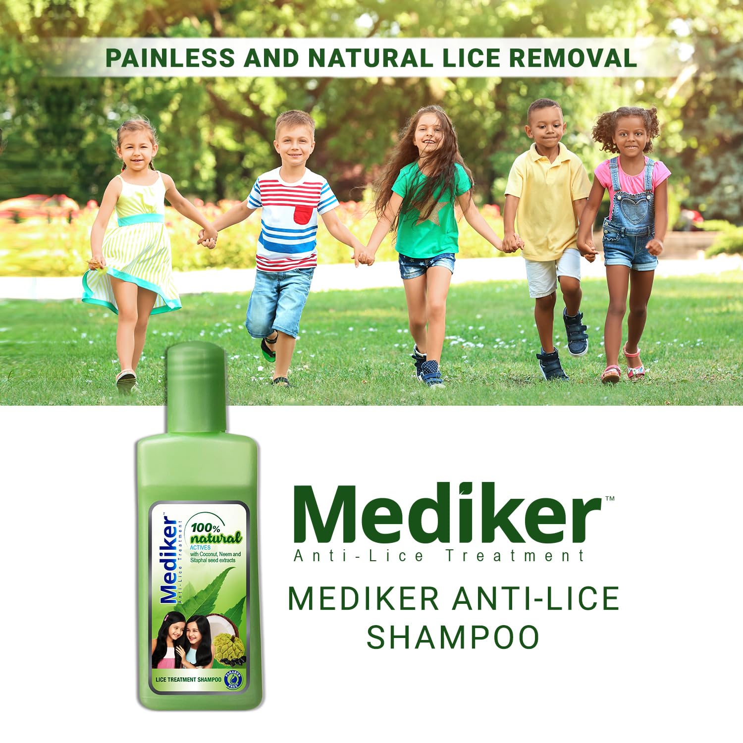 MEDIKER ANTI-LICE TREATMENT SHAMPOO, 50 ML
