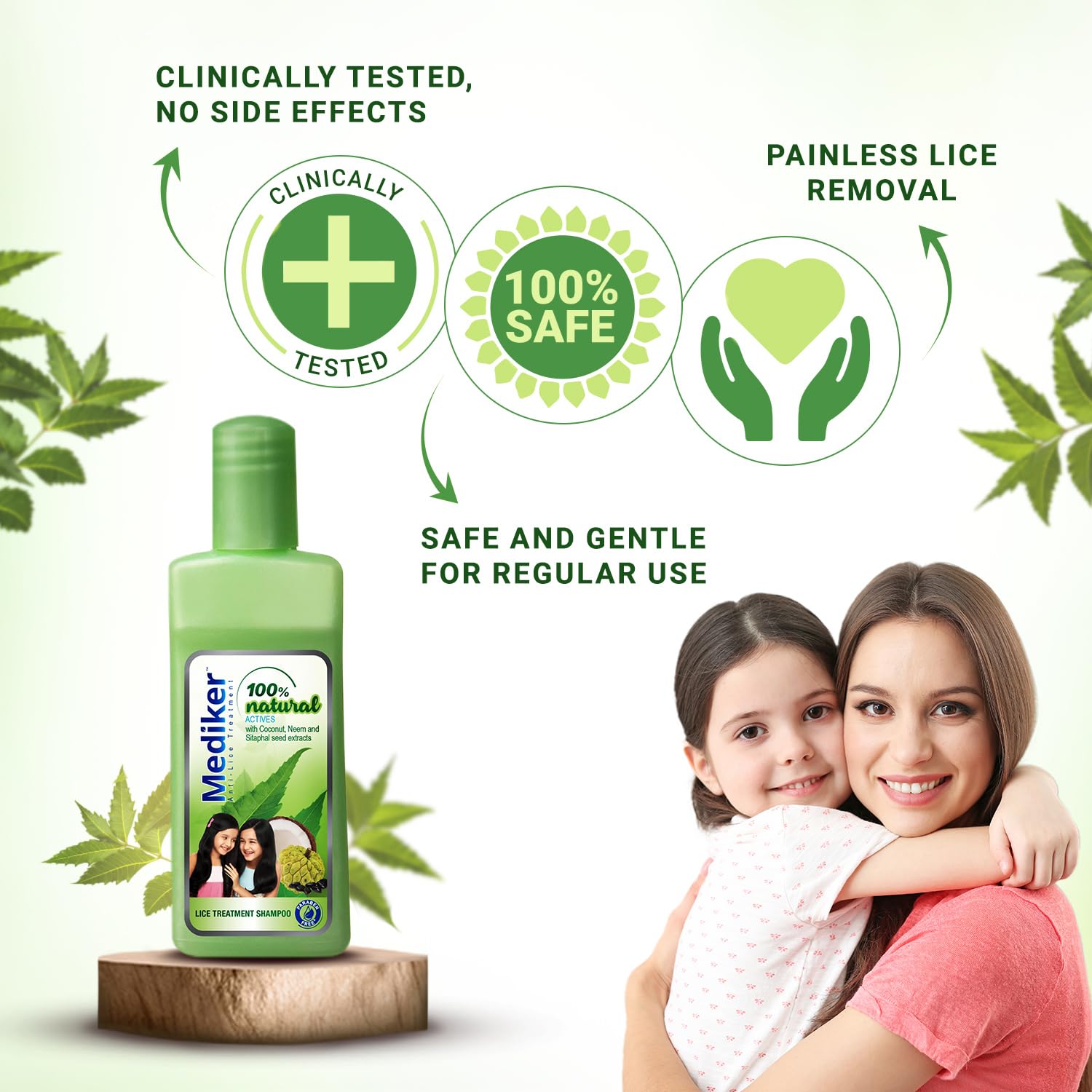 MEDIKER ANTI-LICE TREATMENT SHAMPOO, 50 ML