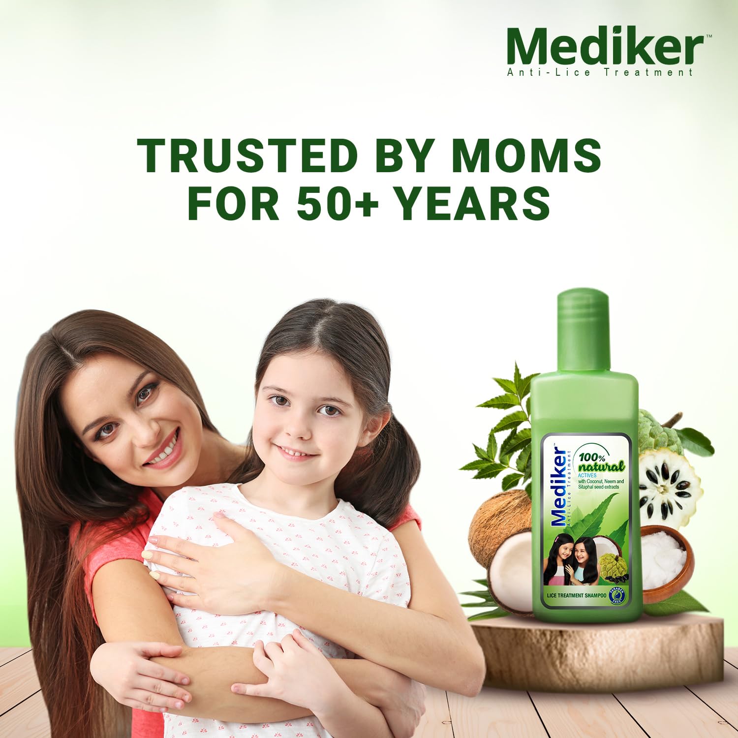 MEDIKER ANTI-LICE TREATMENT SHAMPOO, 50 ML