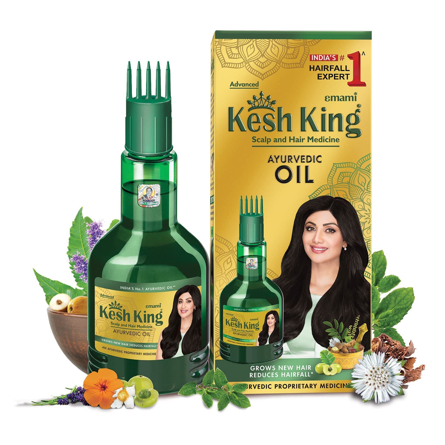 KESH KING AYURVEDIC SCALP AND HAIR OIL, 100ML