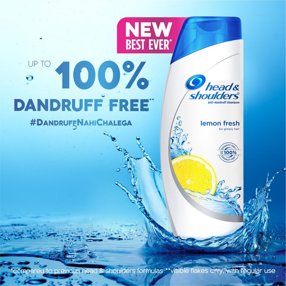 HEAD & SHOULDERS LEMON FRESH SHAMPOO, 90ML