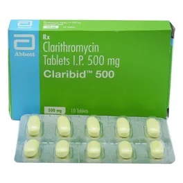 CLARIBID 500 MG 10 TABLETS