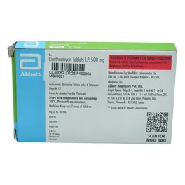 CLARIBID 500 MG 10 TABLETS