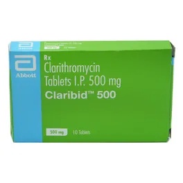 CLARIBID 500 MG 10 TABLETS