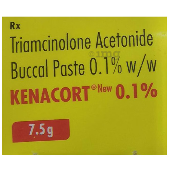 KENACORT NEW 0.1% BUCCAL PASTE 7.5GM