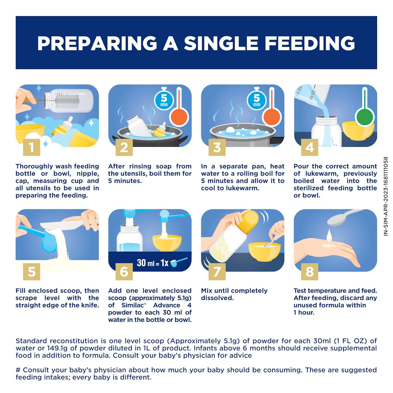 SIMILAC ADVANCE STAGE 4 FOLLOW-UP FORMULA (18 TO 24 MONTHS) POWDER