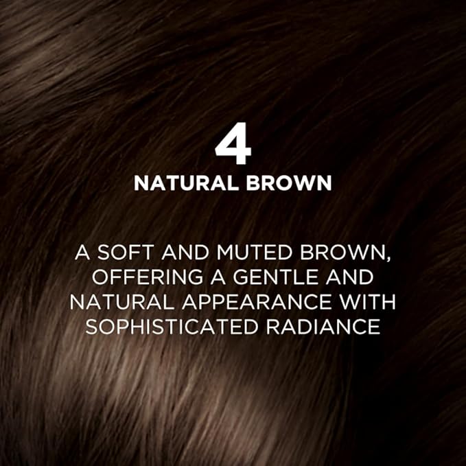 L'OREAL PARIS EXCELLENCE CREME HAIR COLOR, 4 NATURAL BROWN, 72ML+100G