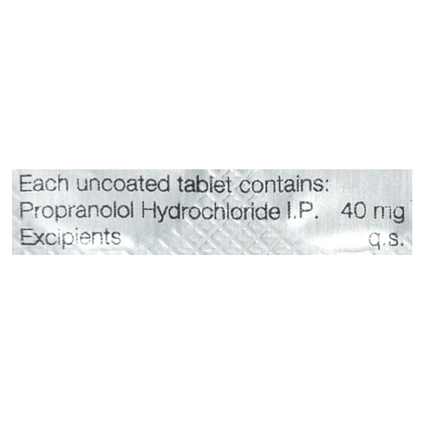 INDERAL 40 MG TABLET