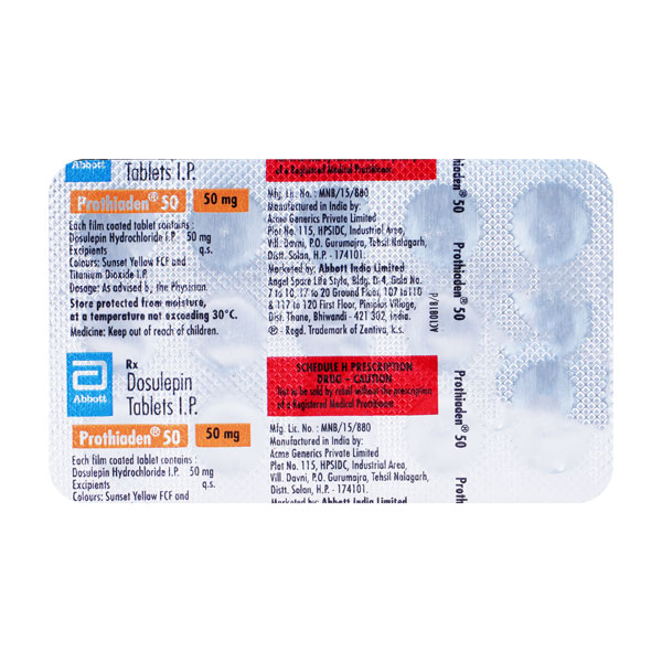 PROTHIADEN 50MG TABLET