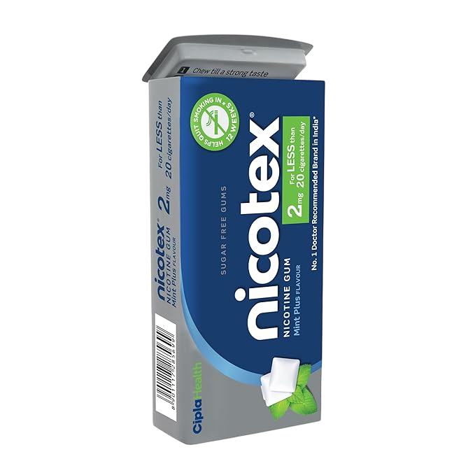 NICOTEX- 2MG (TIN-MINT) CHEWEABLE TAB