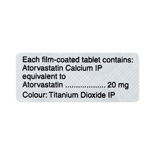 ATORLIP 20MG TABLET