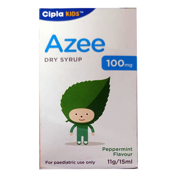 AZEE 100MG DRY SYRUP PEPPERMINT