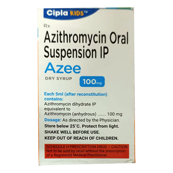 AZEE 100MG DRY SYRUP PEPPERMINT