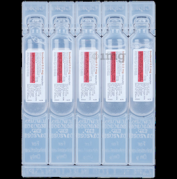 BUDESAL 0.5MG RESPULES 2ML
